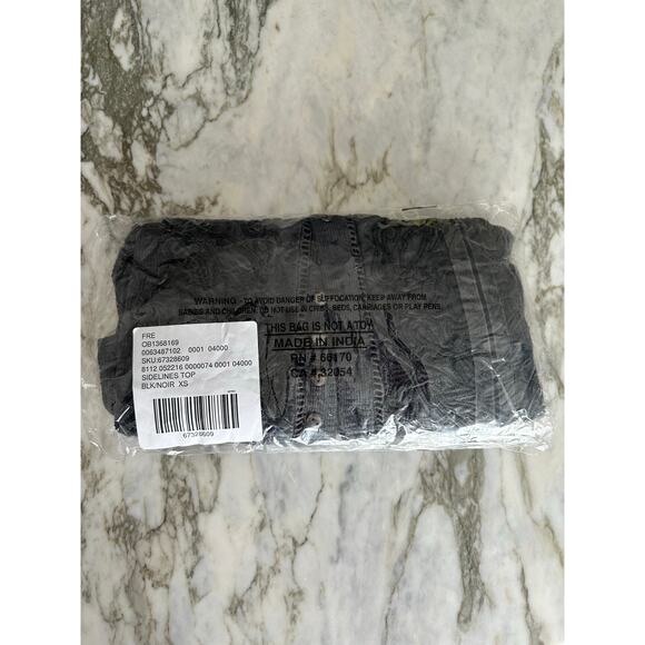 FREE PEOPLE New Womens Embroidered Floral Cut Out Long Sleeve Button Down Top XS - Picture 9 of 11